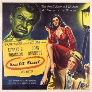  Scarlet Street   Movie Poster   27 x 40