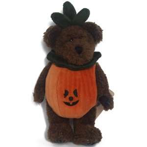  Spunky Boo Bear   Boyds Bears in Halloween Jack O Lantern 