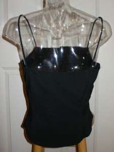 Express Brand Black Bustier Style Camisole Top NWT 11 / 12  