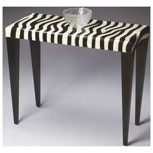  Butler Black Tapered Legs Console Table: Home & Kitchen