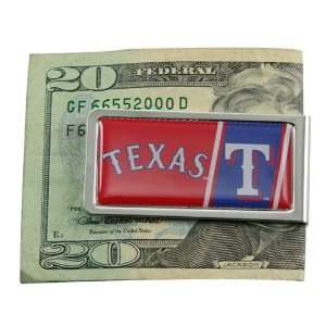  MLB Texas Rangers MLB Money Clip: Sports & Outdoors