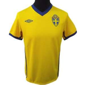  Sweden Boys Home Soccer Shirt 2010 12