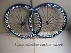 50mm clincher carbon wheels with light weight hub A291SB/F482SB + SED 