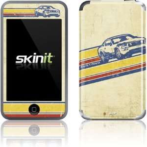  Skinit Mustang Distressed Stripes Vinyl Skin for iPod 