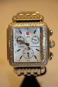 Michele Deco MW06A01 0.60Ct. Diamond Chronograph Watch  