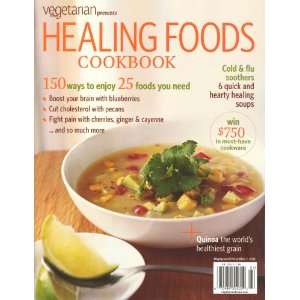  Vegetarian Times Presents Healing Foods Cookbook 