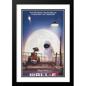  Wall E 20x26 Framed and Double Matted Movie Poster   Style 