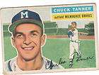 1956 Topps   Chuck Tanner   #69   Milwaukee Braves