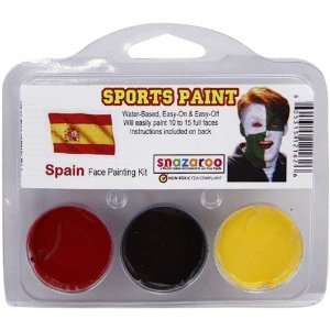  Spain Team Color Face Paint: Sports & Outdoors