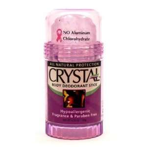  Crystal Deodorant Stick 4.25 oz. (3 Pack) with Free Nail 