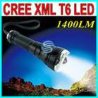 Powerfull 1400Lm UF A6 CREE XML T6 LED bright Flashlight Torch Light 