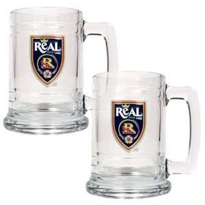  Real Salt Lake Set of 2 Beer Mugs: Sports & Outdoors