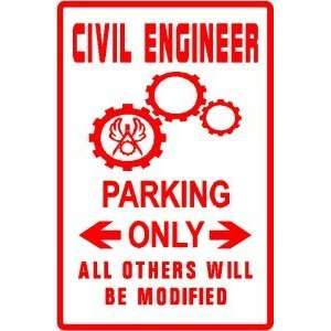  CIVIL ENGINEER PARKING public project sign: Home & Kitchen