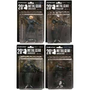  Metal Gear Solid 4 Figure Set Of 5 By Medicom Toys 
