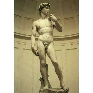 POST CARD: Michelangelo buonarroti, IL DAVID (Edizioni Europa, Firenze 