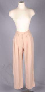 GIORGIO ARMANI Lt. Pink Wool Ladies Pant Suit 46 / 12  