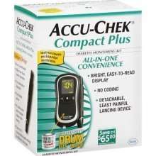 Accu Chek Compact Blood Glucose Meter Kit Free Shipping In US 