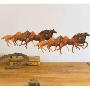  Wild Horses Wallies Wallpaper Cutouts: Home & Kitchen