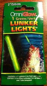 Fishing Supplies OmniGlow Lunker light   Green 741696281099  