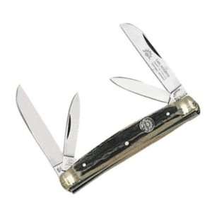   BRAND Solingen Congress Genuine Stag Handle Knife: Sports & Outdoors