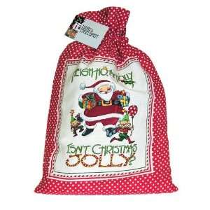 Moda Isnt Christmas Jolly Quilt Kit with Bag Fabric By The 