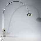   INSPIRED ARCO STYLE FLOOR LAMP WHITE MARBLE BASE ARC ARCH M C MODERN