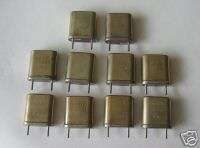 Set of 10 HC6/U Radio Crystals KC Type   New Old Stock  