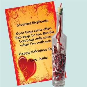  Valentines Day Message In A Bottle Gift Health 