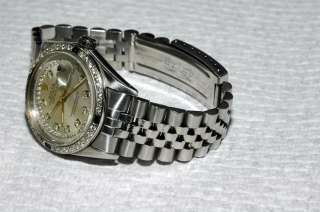 Rolex Oyster Perpetual Datejust with diamonds  