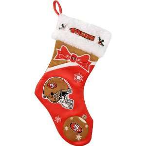   San Francisco 49ers NFL 2010 Christmas Stocking 17 Sports & Outdoors