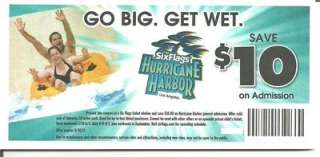   Magic Mountain $25 OFF up to 4 Tickets & $10 OFF Hurricane Harbor Park