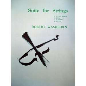 Suite for strings Robert Washburn Books