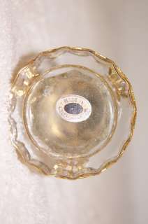   Jeweled Crystal Czech Czechoslovakia Stick Perfume Bottle NR  