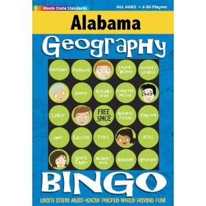   Alabama Bingo Geography Edition (9780635002334) Carole Marsh Books