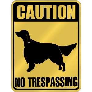    English Setter   No Trespassing  Parking Sign Dog