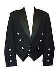 New Scottish Prince Charlie Kilt Jacket With Vest   Sizes 36R   58R