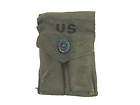    Vietnam Era USMC US Army M1923 Canvas Magazine Pouch Colt 45acp Mint