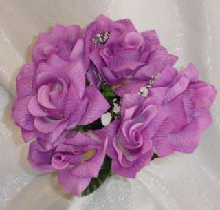  LILAC ~ Soft Silk Wedding Flowers Bouquets Centerpieces  