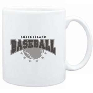 Mug White  Rhode Island Baseball  Usa States  Sports 