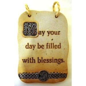 St. Patricks Day May your day be filled with blessings Irish Plaque