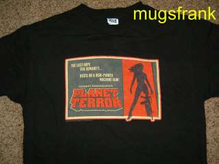 New Grindhouse Movie Planet Terror Last Hope T Shirt  