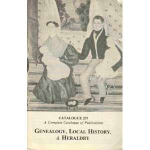   Local History, and Heraldry Inc. Genealogical Publishing Co. Books