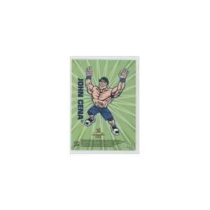  2010 Topps Rumble Pack WWE Stickers #2   John Cena: Sports 