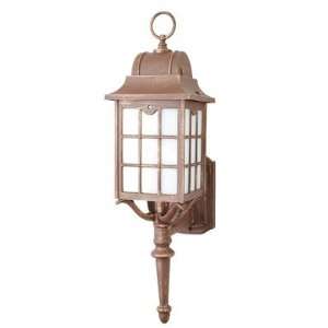  600 Series 27 Small Outdoor Wall Lantern Finish: Aged 