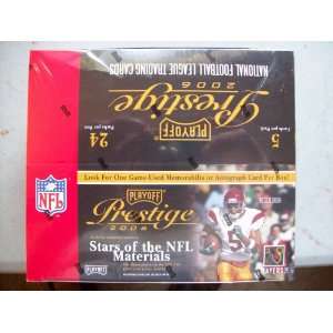  Playoff Prestige 2006 NFL Trading Cards box: Toys & Games