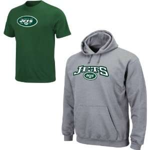  NFL New York Jets Big & Tall Hood & T Shirt Combo XL TALL 
