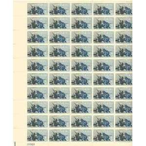 Civil War Gettysburg Sheet of 50 x 5 Cent US Postage Stamps NEW Scot 