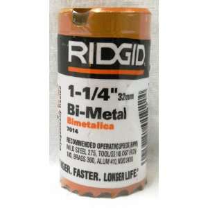    RIDGID 1 1/4 Inch Bi Metal Hole Saw 7014 E0101922