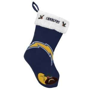 San Diego Chargers NFL 17 Stocking   2011 Colorblock Design:  