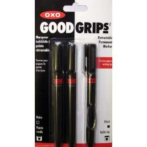  OXO Good Grips Retractable Permanent Marker (3) Office 